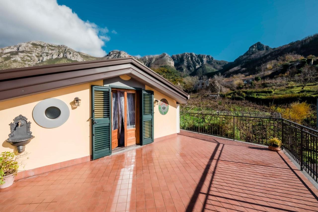 Happy House Apartamento Tramonti Exterior foto